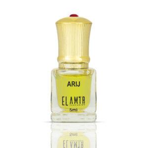 arij 5ml - Extrait de parfum, Huile de parfum concentrée sans alcool avec applicateur Roll-On